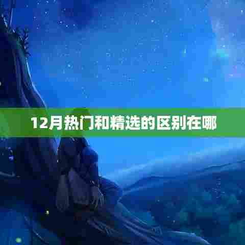 12月热门与精选差异解析
