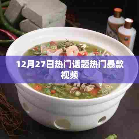 12月27日爆款视频，热门话题一网打尽