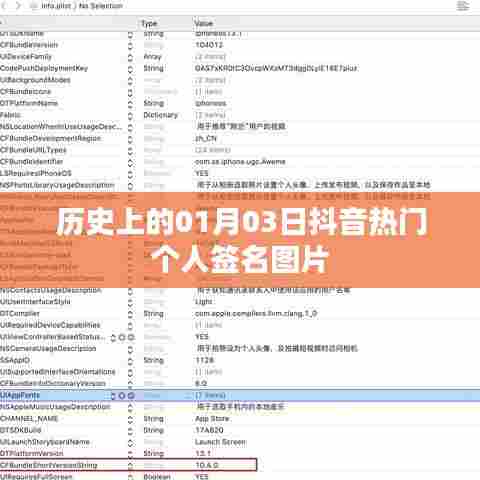 抖音热门个人签名图片精选，历史日期的独特魅力