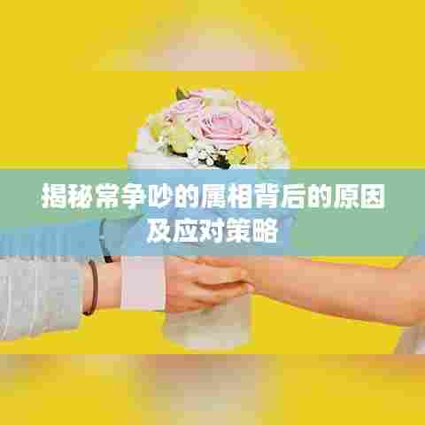 揭秘常争吵的属相背后的原因及应对策略