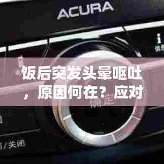 饭后突发头晕呕吐，原因何在？应对策略全解析！