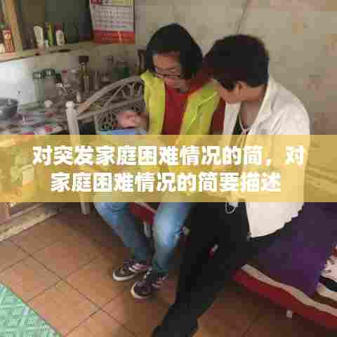 对突发家庭困难情况的简，对家庭困难情况的简要描述 