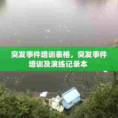 突发事件培训表格，突发事件培训及演练记录本 