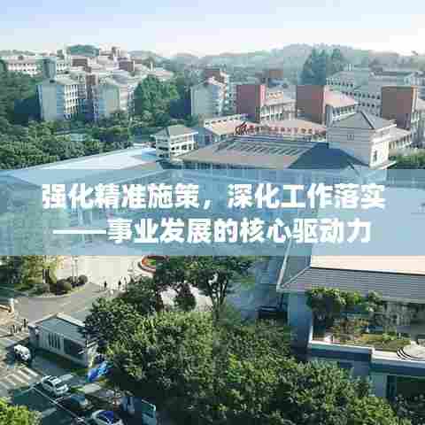 强化精准施策，深化工作落实——事业发展的核心驱动力