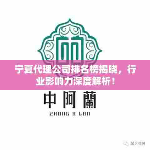 宁夏代理公司排名榜揭晓，行业影响力深度解析！