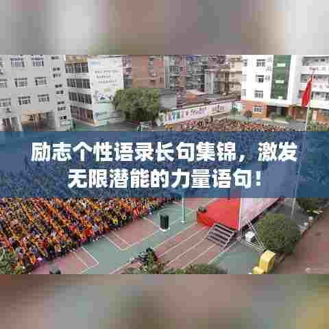 励志个性语录长句集锦，激发无限潜能的力量语句！