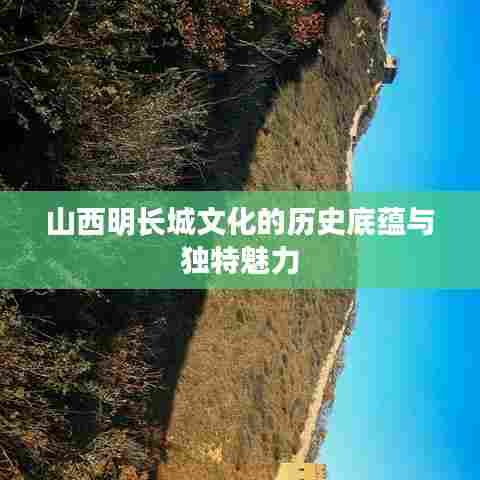 山西明长城文化的历史底蕴与独特魅力