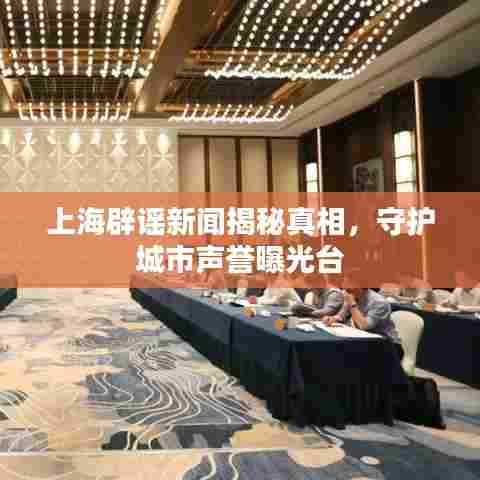 上海辟谣新闻揭秘真相，守护城市声誉曝光台