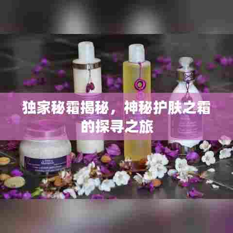 独家秘霜揭秘，神秘护肤之霜的探寻之旅