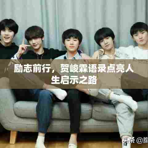 励志前行，贺峻霖语录点亮人生启示之路