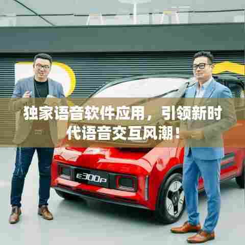 独家语音软件应用，引领新时代语音交互风潮！