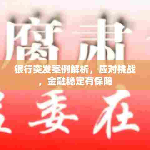 银行突发案例解析，应对挑战，金融稳定有保障