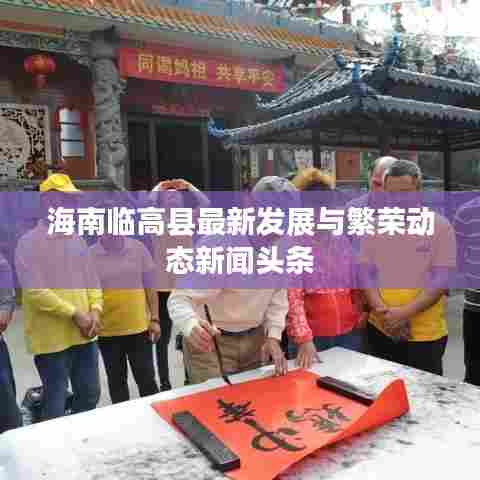 海南临高县最新发展与繁荣动态新闻头条