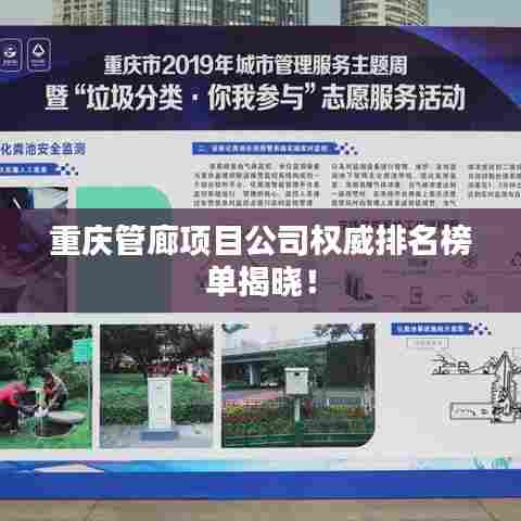 重庆管廊项目公司权威排名榜单揭晓！