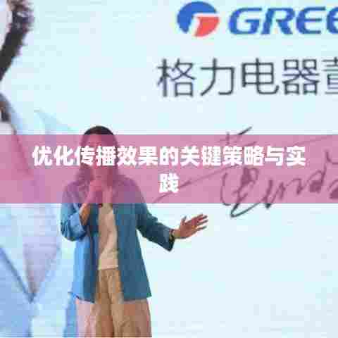 优化传播效果的关键策略与实践