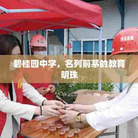 碧桂园中学，名列前茅的教育明珠