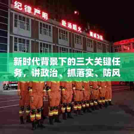 新时代背景下的三大关键任务，讲政治、抓落实、防风险