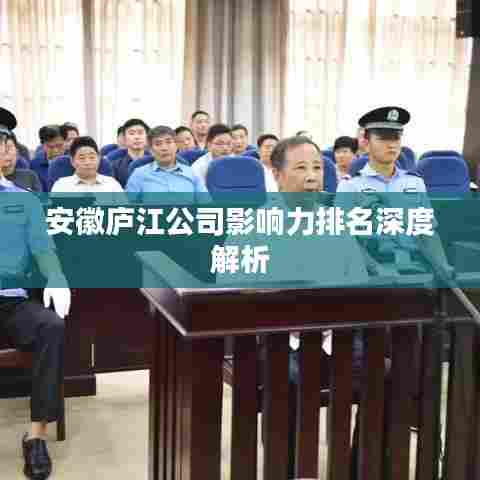 安徽庐江公司影响力排名深度解析