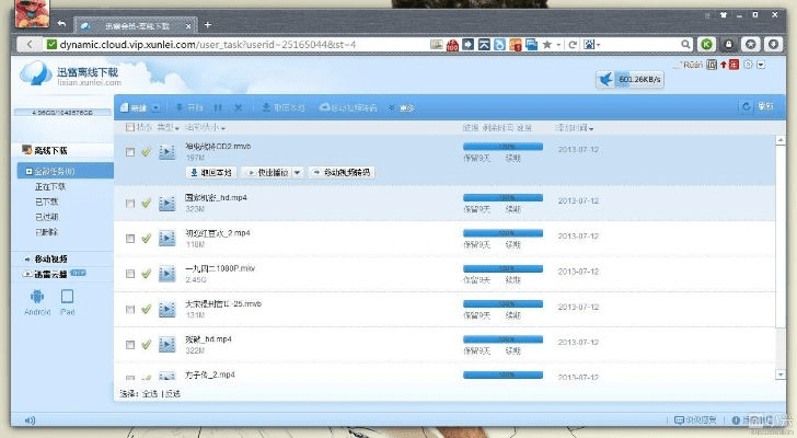 迅雷离线版本,统计分析解析说明-粉丝款_v4.890