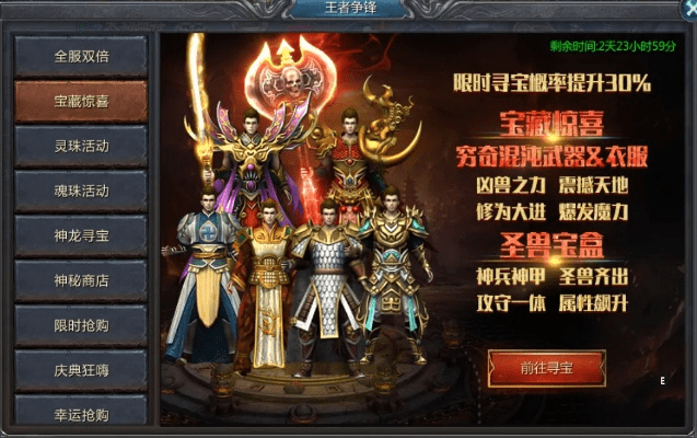 王者传奇所有版本,现状解读说明 扩展版_v4.284